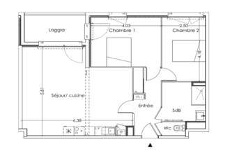  appartement villenave-d-ornon 33140