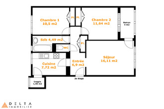  appartement villeurbanne 69100