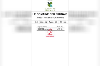  appartement villiers-sur-marne 94350