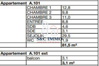  appartement villiers-sur-marne 94350