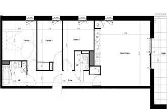  appartement vitre 35500