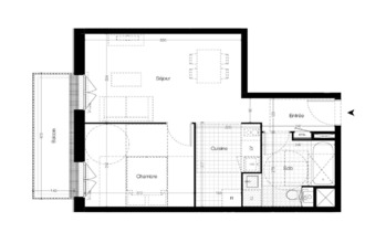  appartement vitre 35500