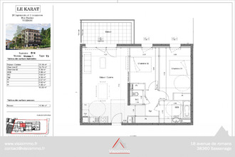  appartement voiron 38500