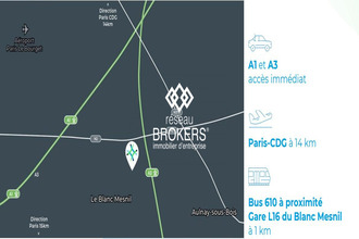  localcommercial le-blanc-mesnil 93150