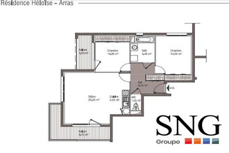 location appartement arras 62000