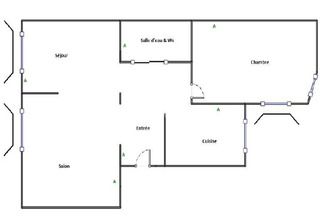 Ma-Cabane - Location Appartement ASNIERES-SUR-SEINE, 60 m²