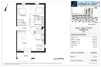 location appartement aucamville 31140