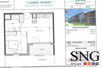 location appartement aucamville 31140