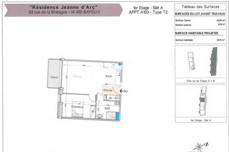 location appartement bayeux 14400