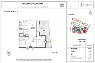 location appartement beziers 34500