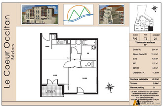 location appartement beziers 34500
