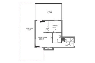 location appartement bron 69500