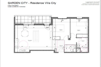 location appartement clermt-ferrand 63000