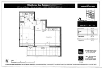 location appartement clermt-ferrand 63000