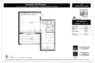 location appartement clermt-ferrand 63000
