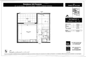 location appartement clermt-ferrand 63000