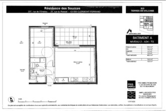 location appartement clermt-ferrand 63000