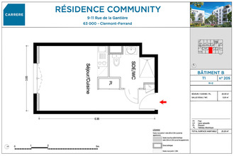 location appartement clermt-ferrand 63000