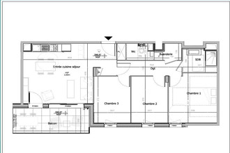 location appartement clermt-ferrand 63000
