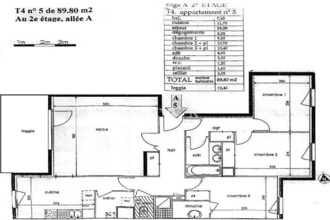 location appartement craponne 69290