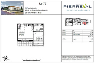 location appartement la-chapelle-st-mesmin 45380