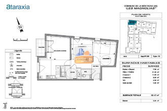 Ma-Cabane - Location Appartement LA MONTAGNE, 56 m²