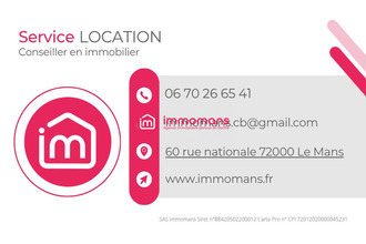 location appartement le-mans 72000