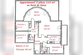 Ma-Cabane - Location Appartement LE PORT-MARLY, 114 m²