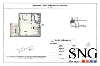 location appartement le-thor 84250