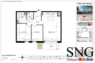 location appartement lens 62300