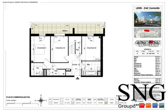 location appartement lens 62300
