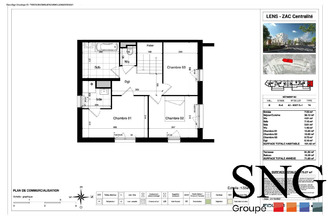 location appartement lens 62300