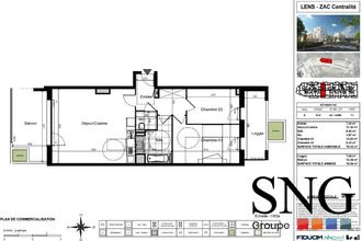 location appartement lens 62300