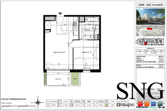 location appartement lens 62300
