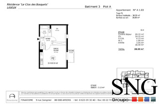 location appartement lisieux 14100
