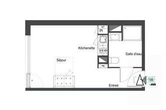 Ma-Cabane - Location Appartement Lormont, 25 m²