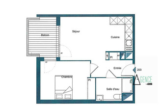 location appartement lormt 33310