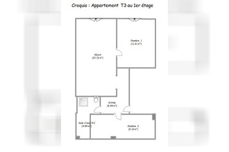 Ma-Cabane - Location Appartement MAINTENON, 52 m²