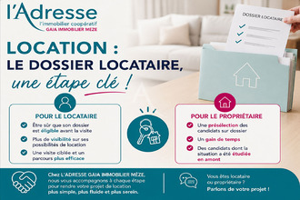 location appartement meze 34140