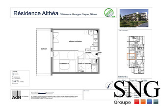 location appartement nimes 30000