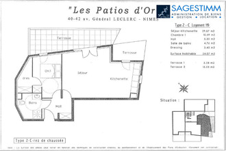location appartement nimes 30000