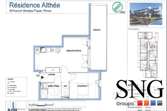 location appartement nimes 30900