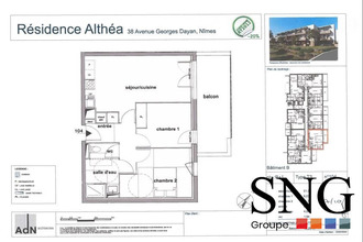 location appartement nimes 30900