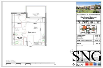 location appartement orange 84100