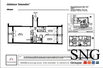 location appartement peronne 80200
