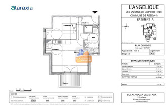 location appartement reze 44400