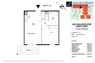 Ma-Cabane - Location Appartement Saint-Jean, 42 m²