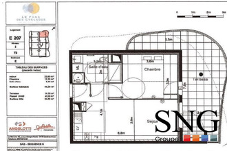 location appartement serignan 34410
