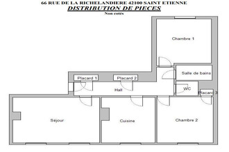 location appartement st-etienne 42000