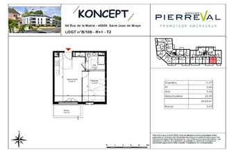 location appartement st-jean-de-braye 45800